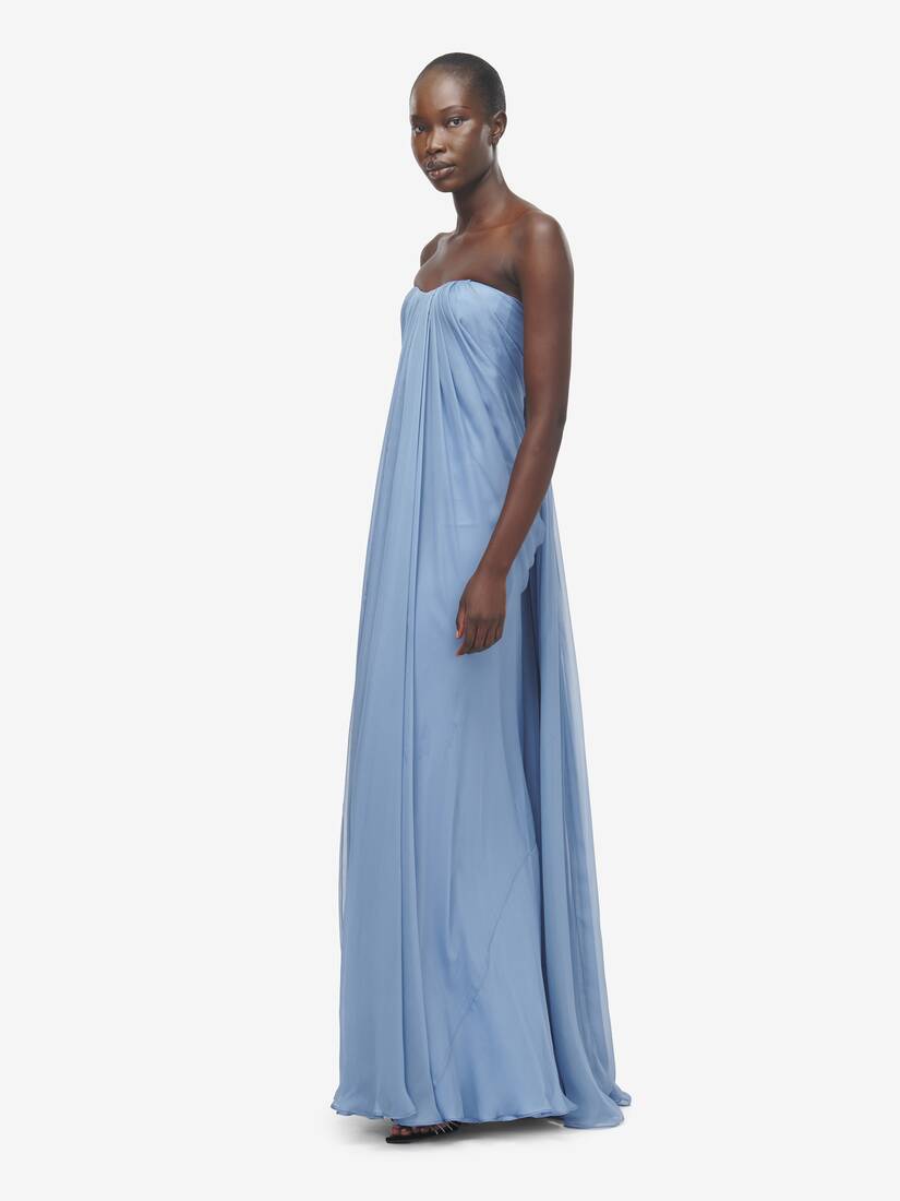 Bustier Evening Dress | Alexander McQueen - image 3