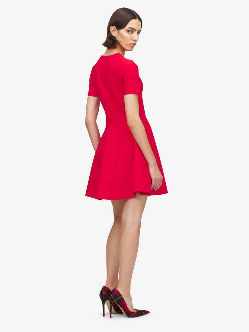 Fit And Flare Mini Dress | Alexander McQueen - image 4