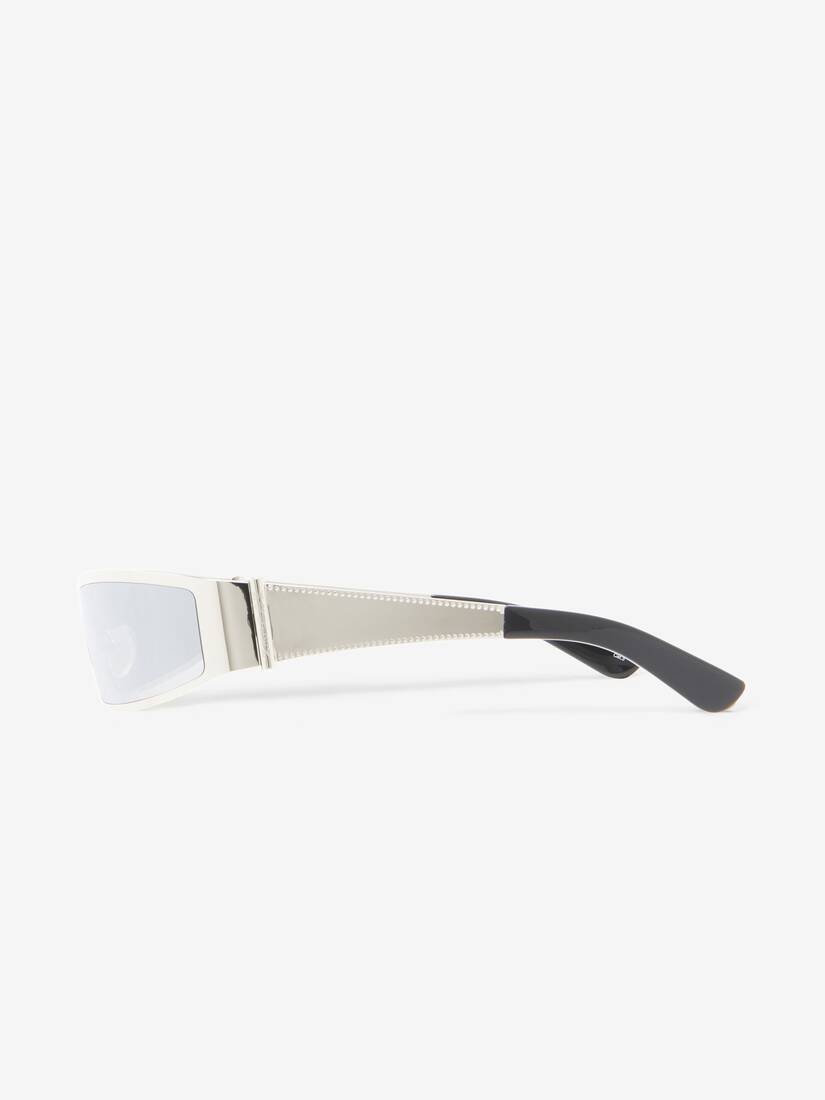Y2K Metal Sunglasses | Alexander McQueen - image 3