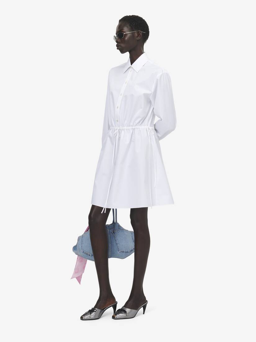 Blusenkleid mit Bindedetails | Alexander McQueen - image 3