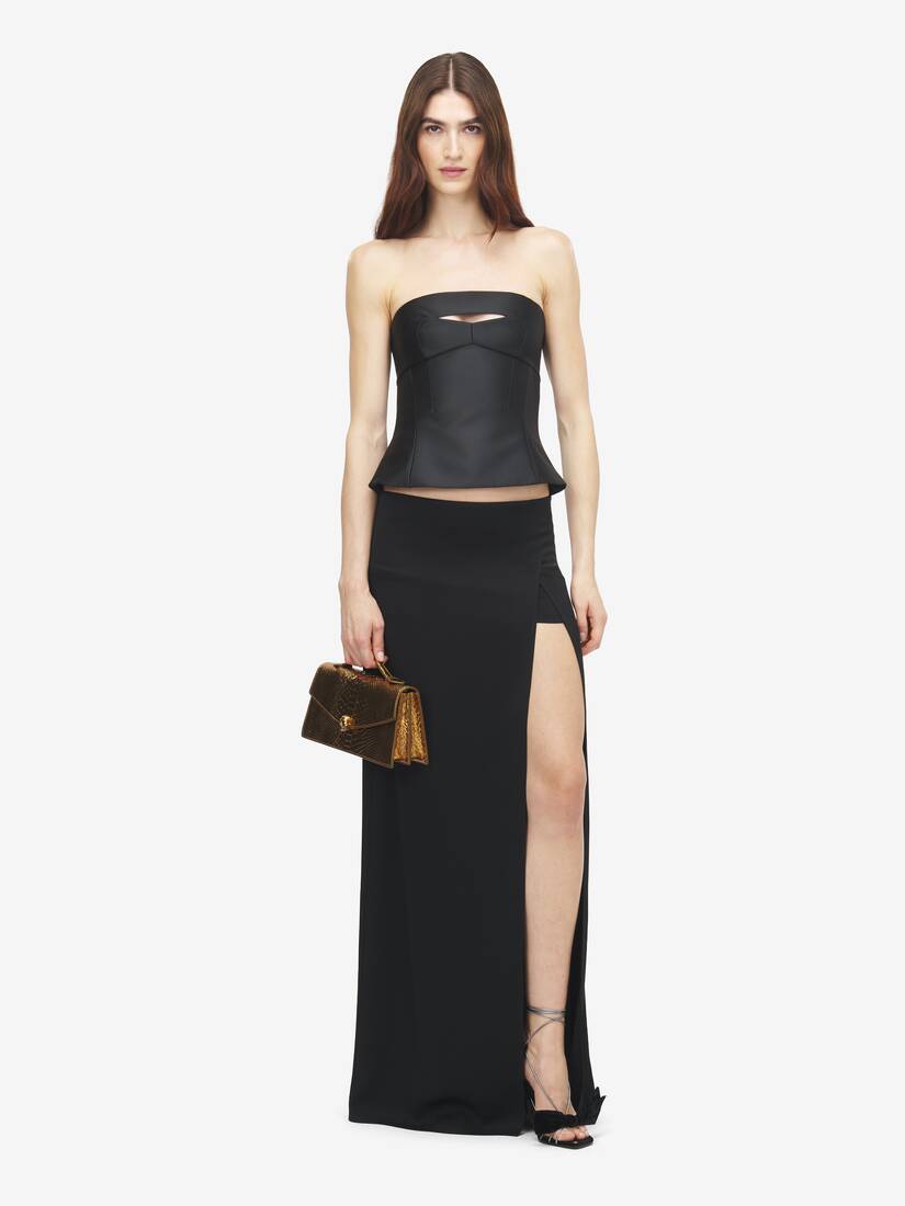 Cut-Out Corset Top | Alexander McQueen - image 2