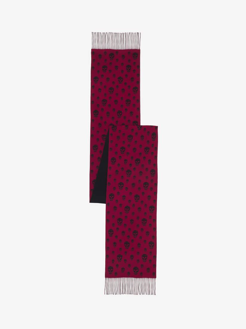 Double Face Skull Scarf | Alexander McQueen - image 3