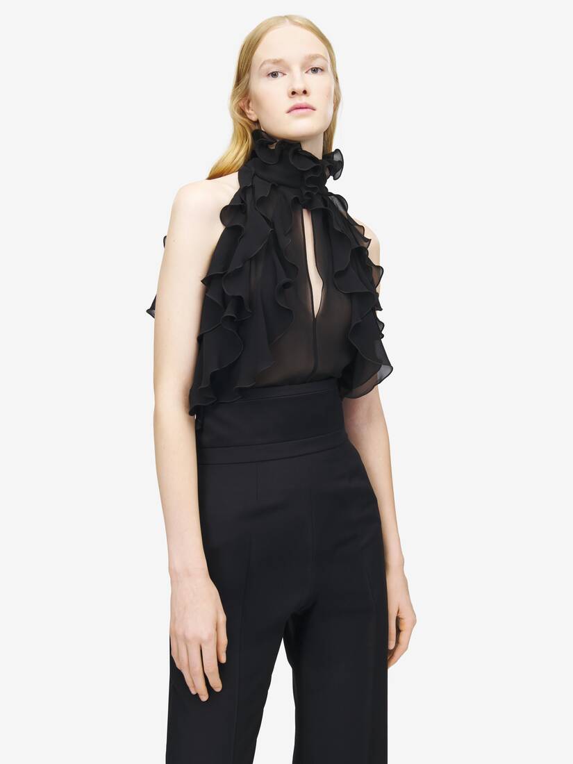Ruffled Top | Alexander McQueen - image 6