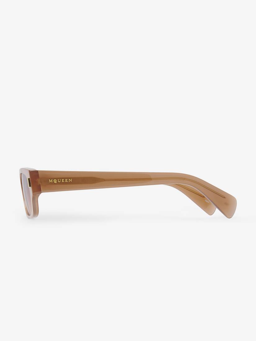T-Bar铆钉Panthos框太阳眼镜 | Alexander McQueen - image 3