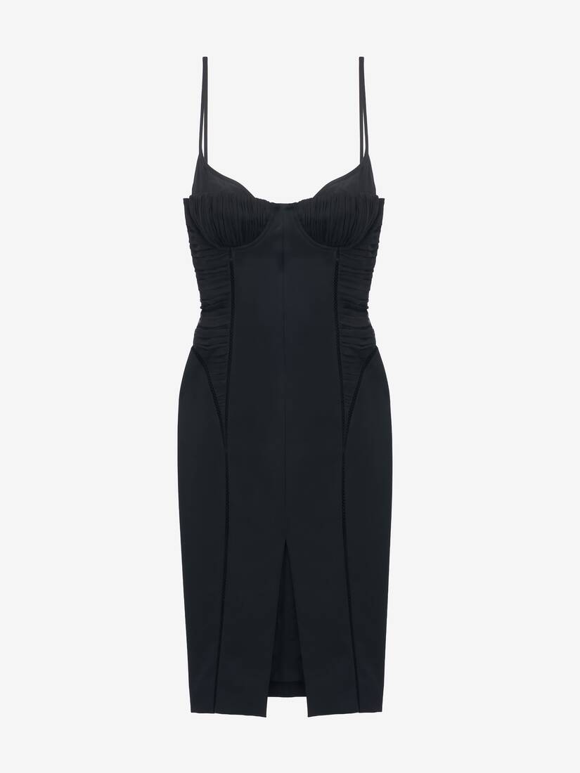 Smocked Corset Dress | Alexander McQueen - image 1