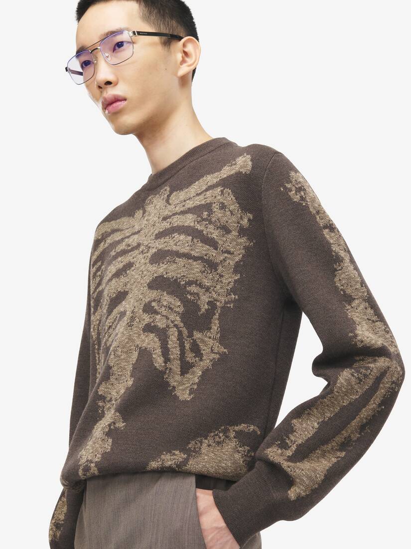 Pullover mit Rippen-Jacquard | Alexander McQueen - image 5