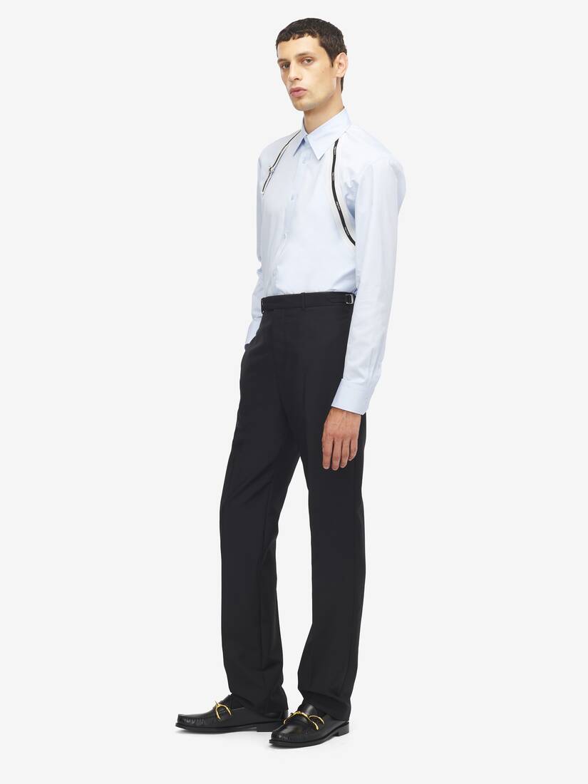 McQueen Logo Harness Shirt | Alexander McQueen - image 3