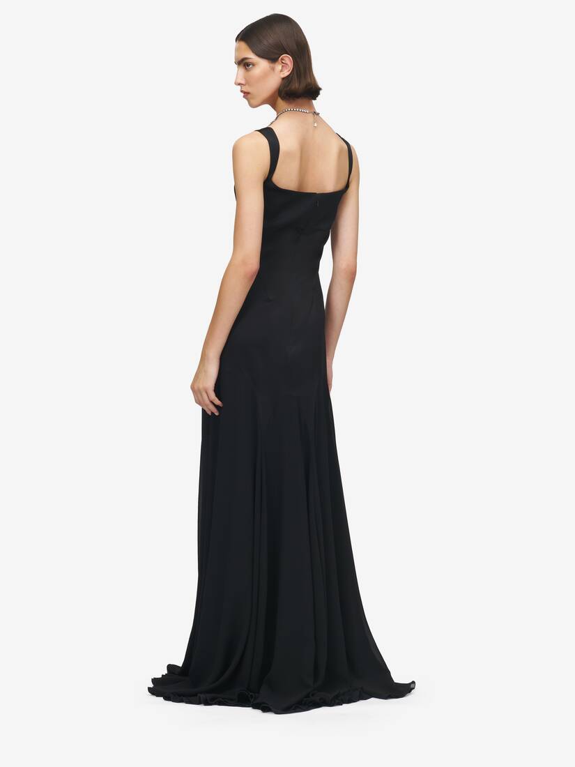 Abendkleid aus Satin