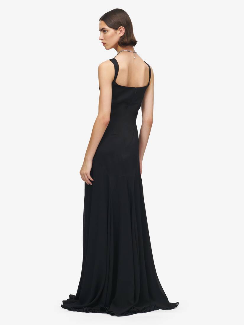 Satin Evening Dress | Alexander McQueen - image 4