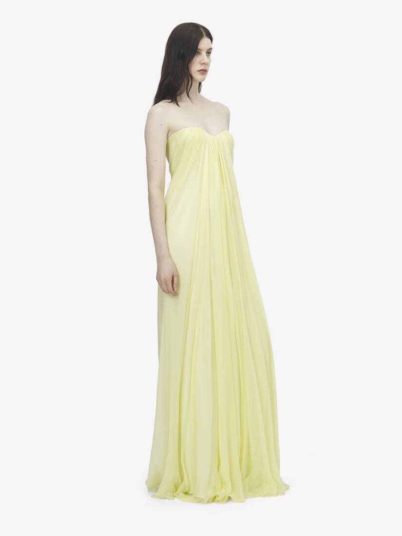 Bustier Evening Dress | Alexander McQueen - image 3