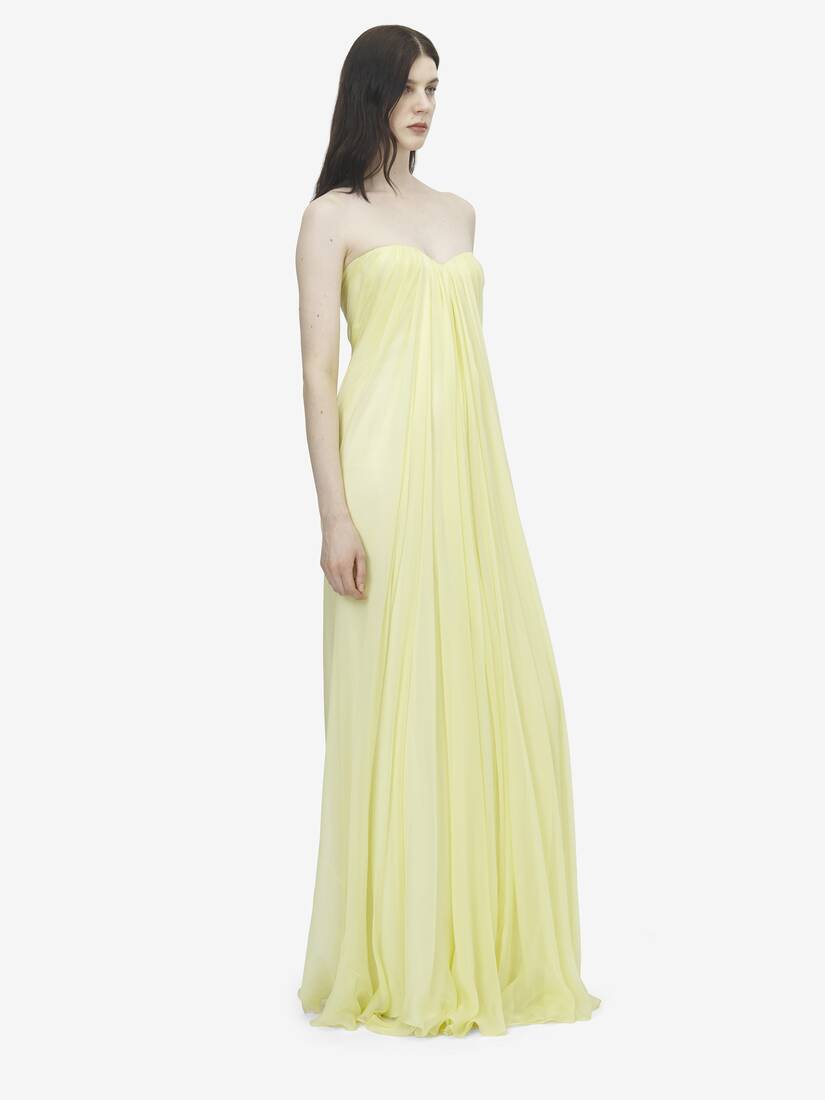 Bustier Evening Dress | Alexander McQueen - image 3