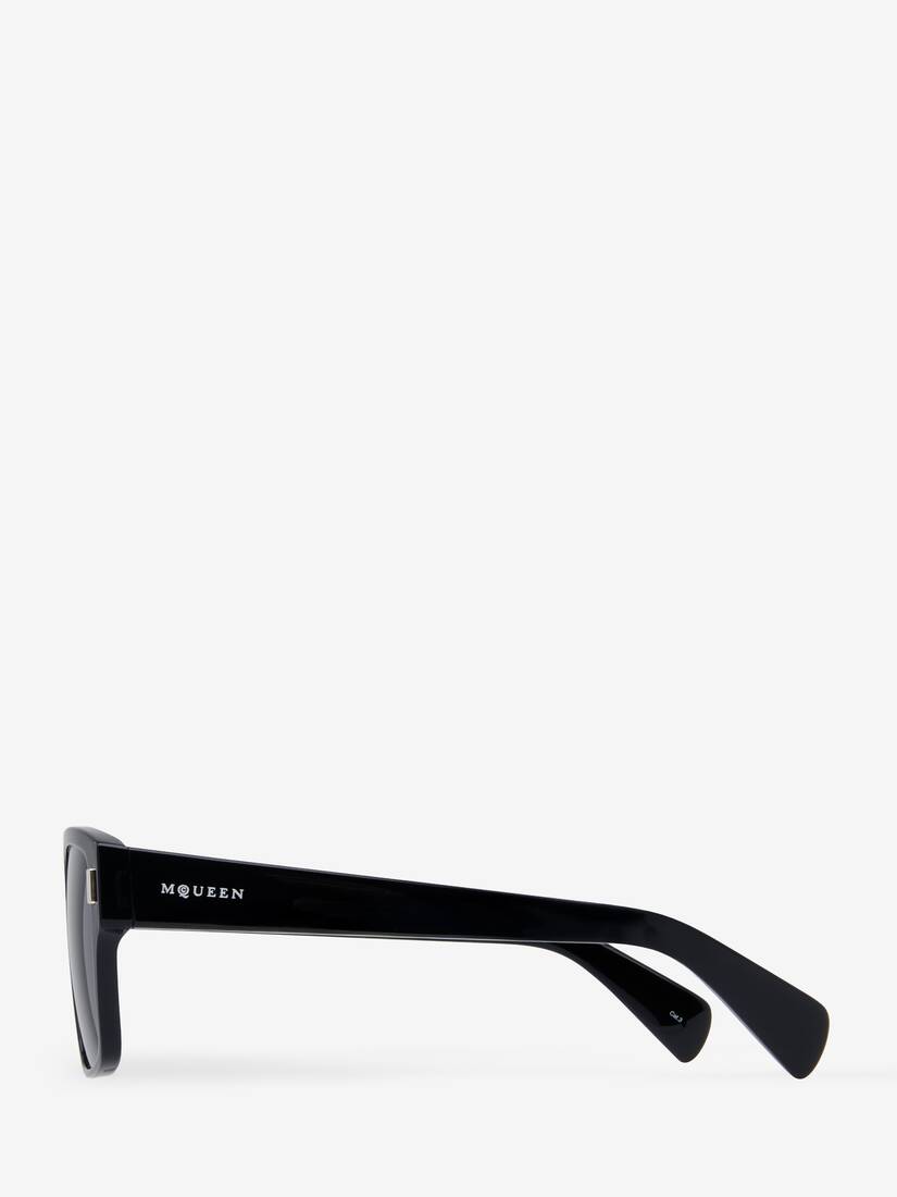 T-Bar Rivet Square Sunglasses | Alexander McQueen - image 3