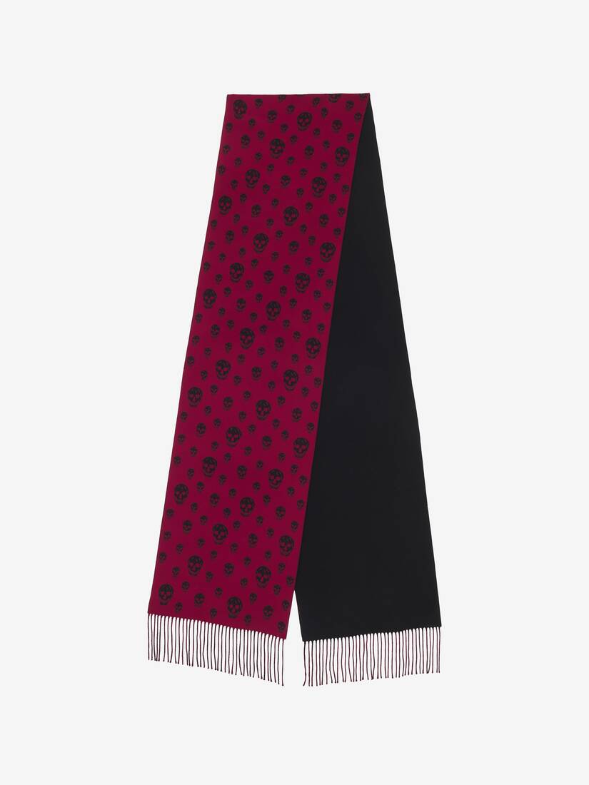 Double Face Skull Scarf | Alexander McQueen - image 1