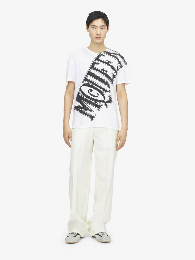 Sketch Logo Print T-shirt | Alexander McQueen - image 2