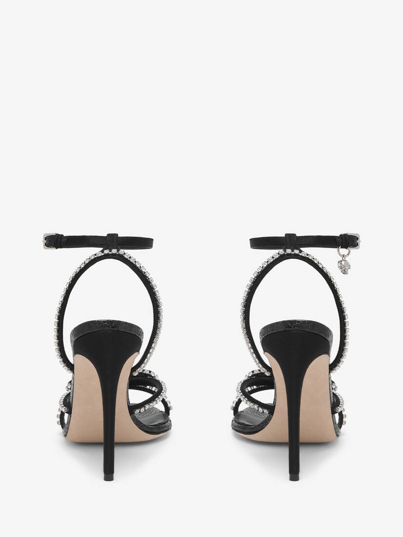 Crystal Bow Sandal