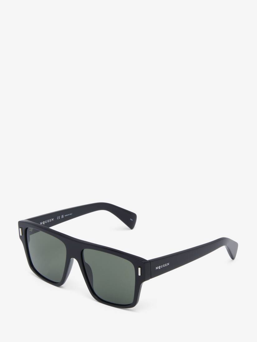 T-Bar Rivet Square Sunglasses | Alexander McQueen - image 2
