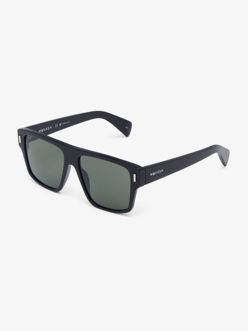 T-Bar Rivet Square Sunglasses | Alexander McQueen - image 2