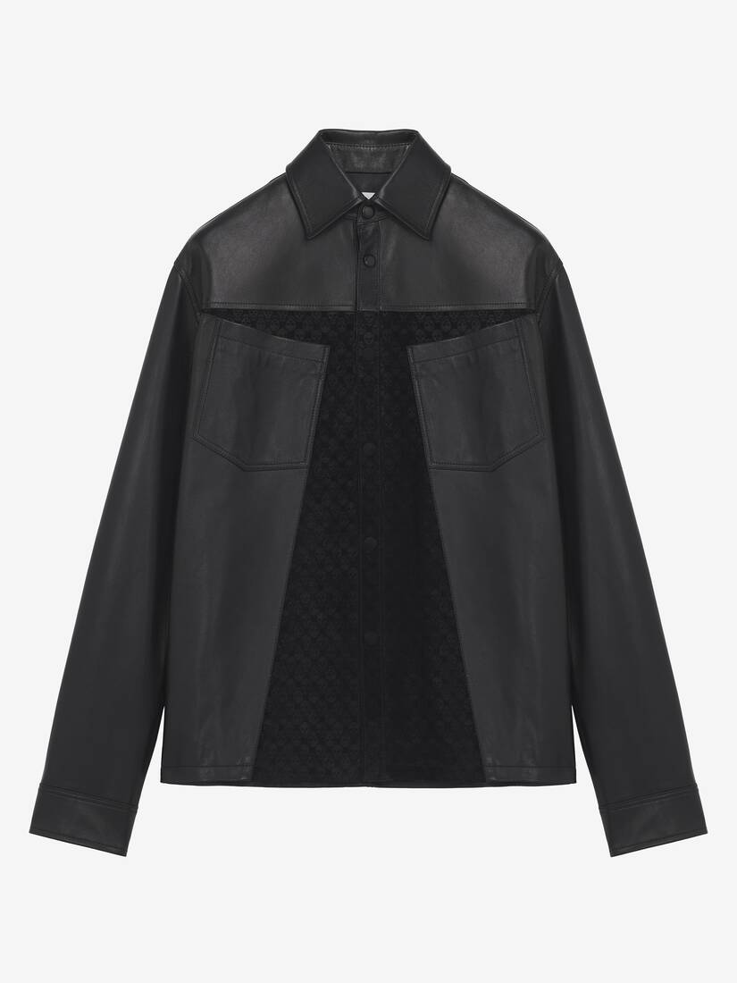 Surchemise en cuir | Alexander McQueen - image 1