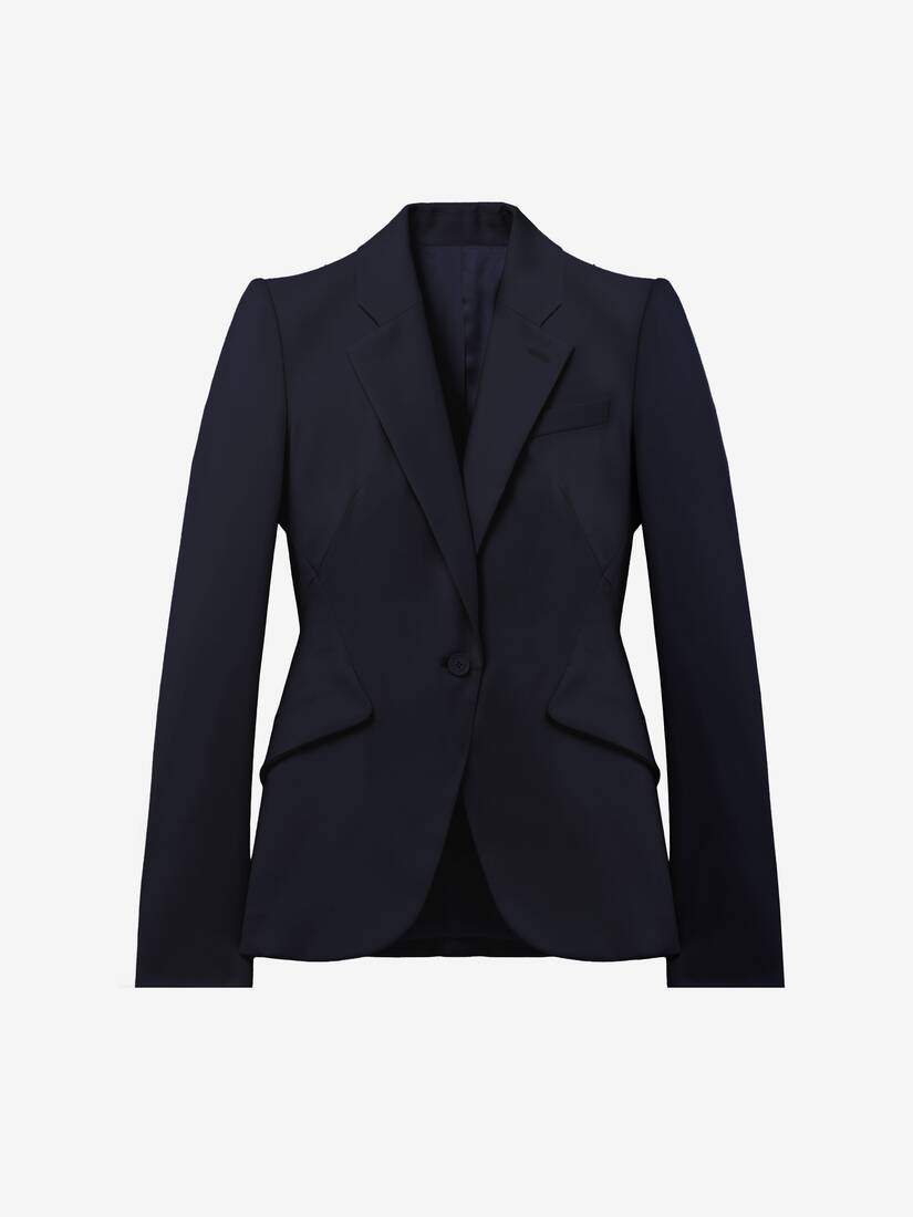 Wool Single-breasted Jacket | Alexander McQueen - image 1