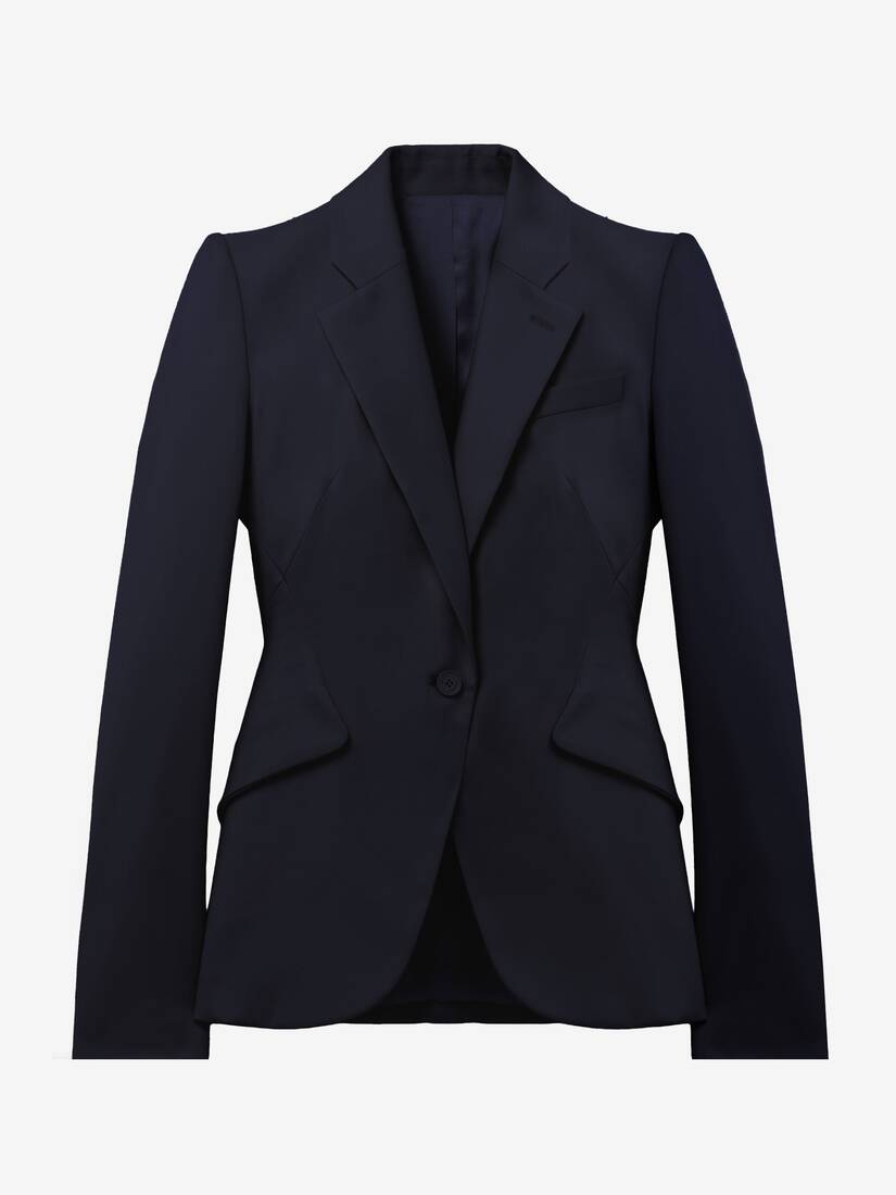 Wool Single-breasted Jacket | Alexander McQueen - image 1