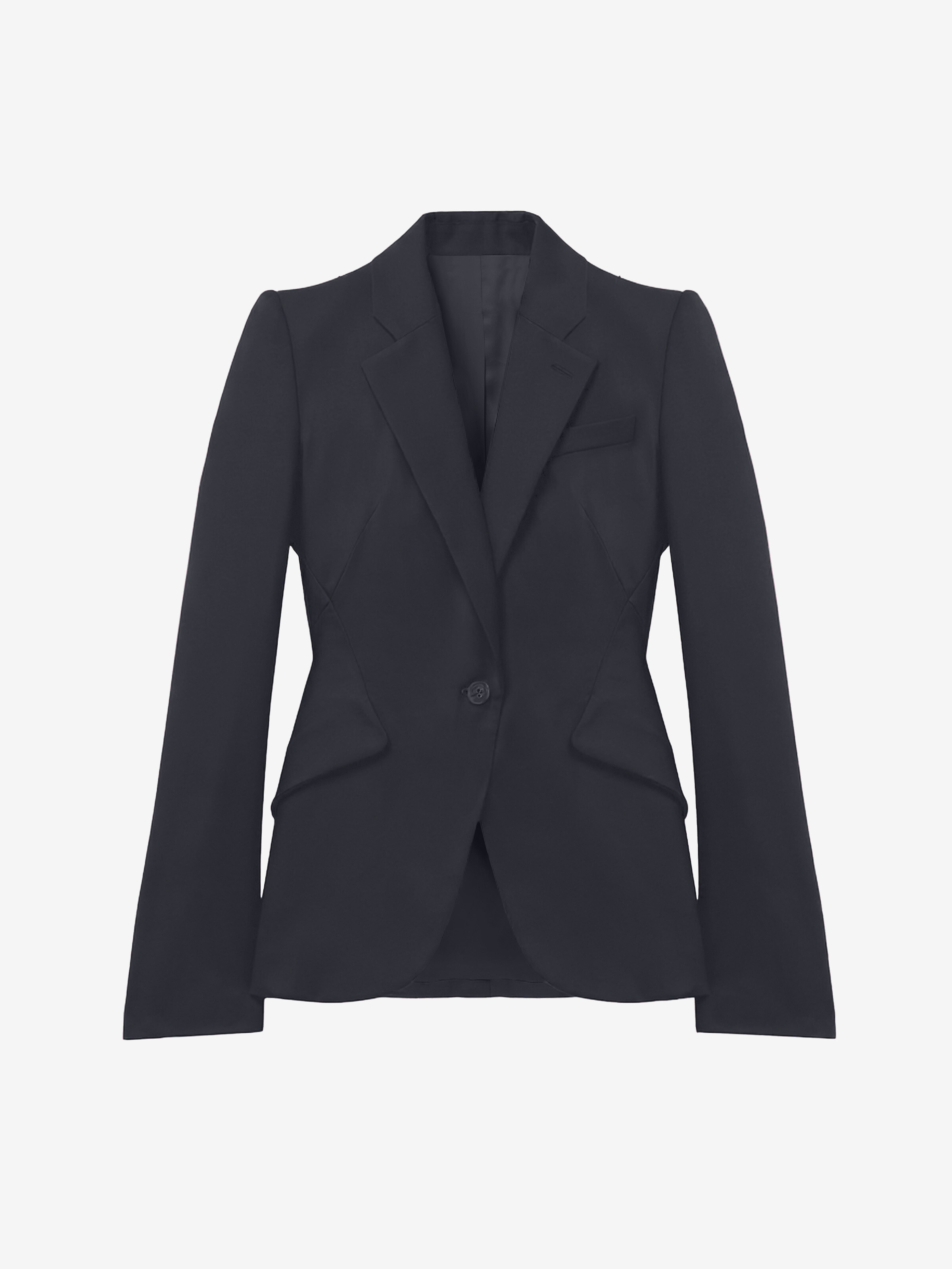 Veste à simple boutonnage en laine