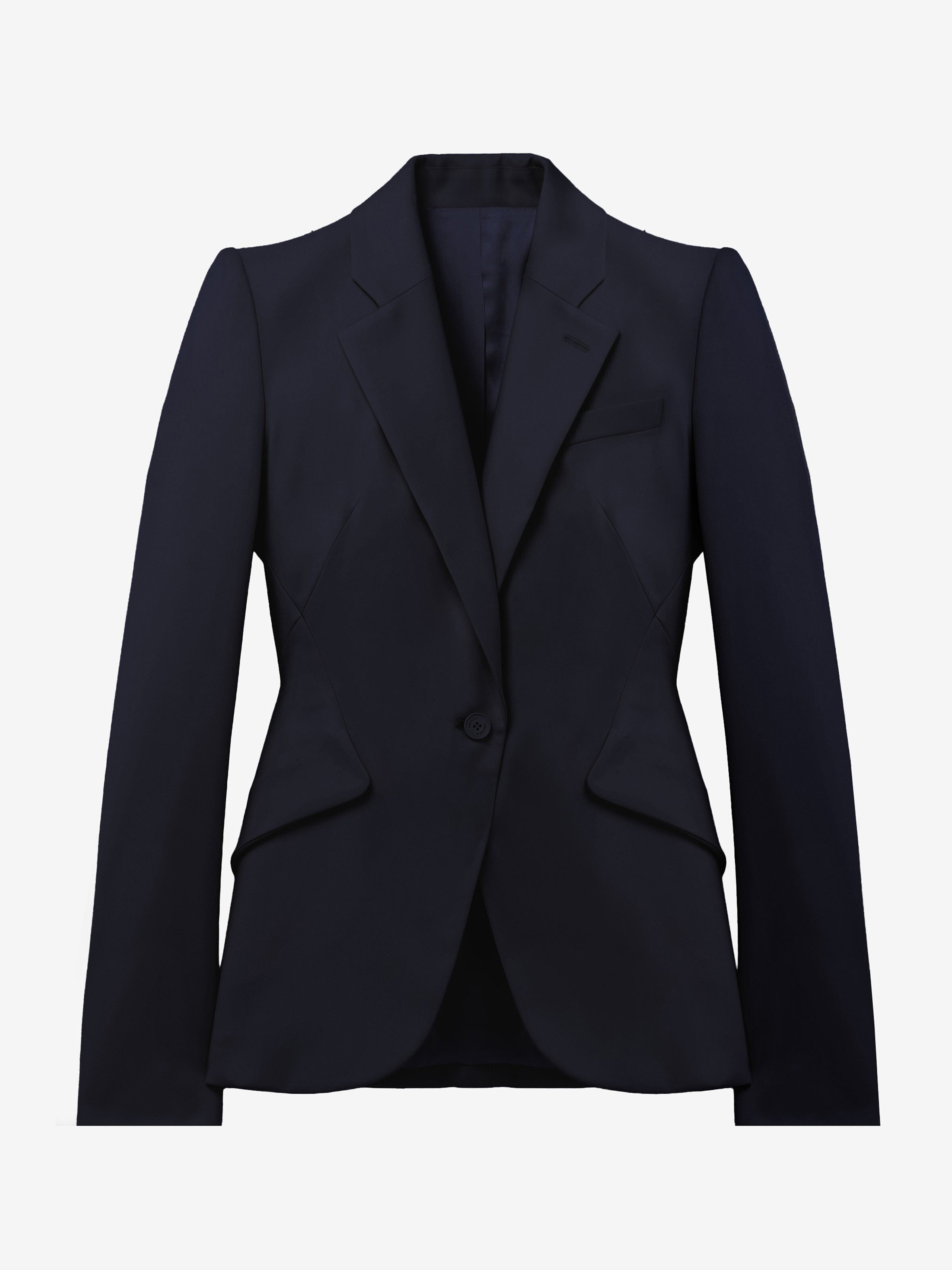 Veste à simple boutonnage en laine
