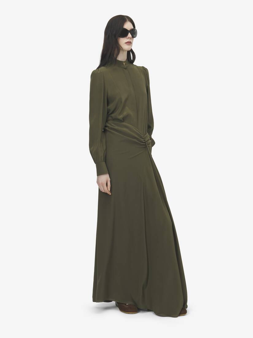 Wishbone Silk Shirt | Alexander McQueen - image 3
