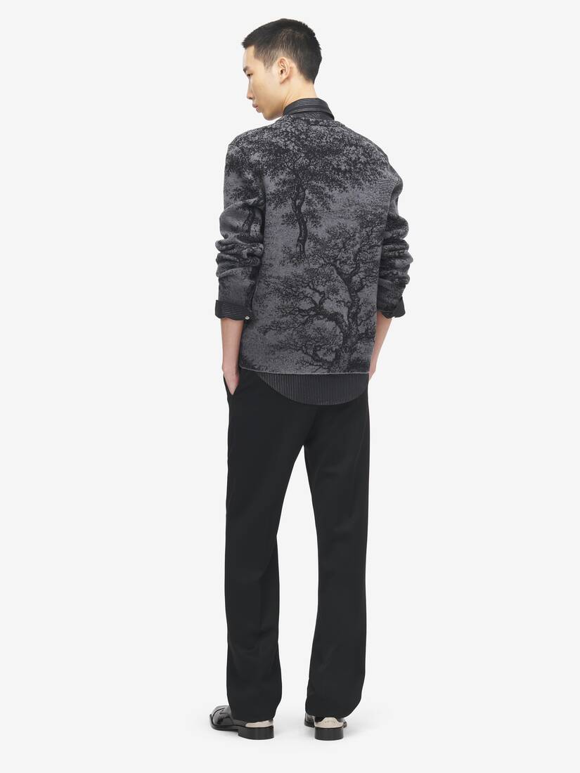 Tree Of Life' Jacquard Jumper | Alexander McQueen - image 4