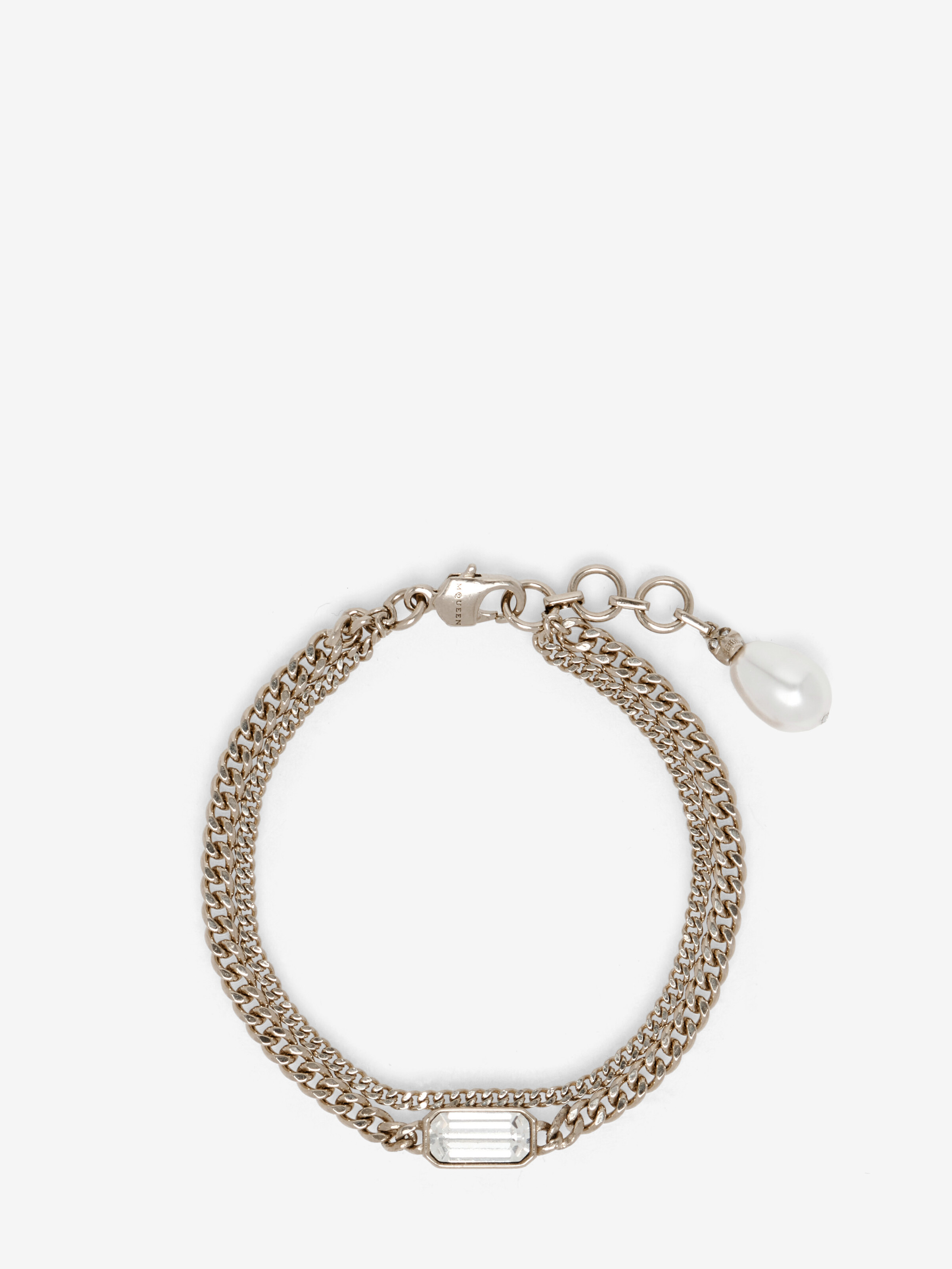 Skull & Crystal Bracelet