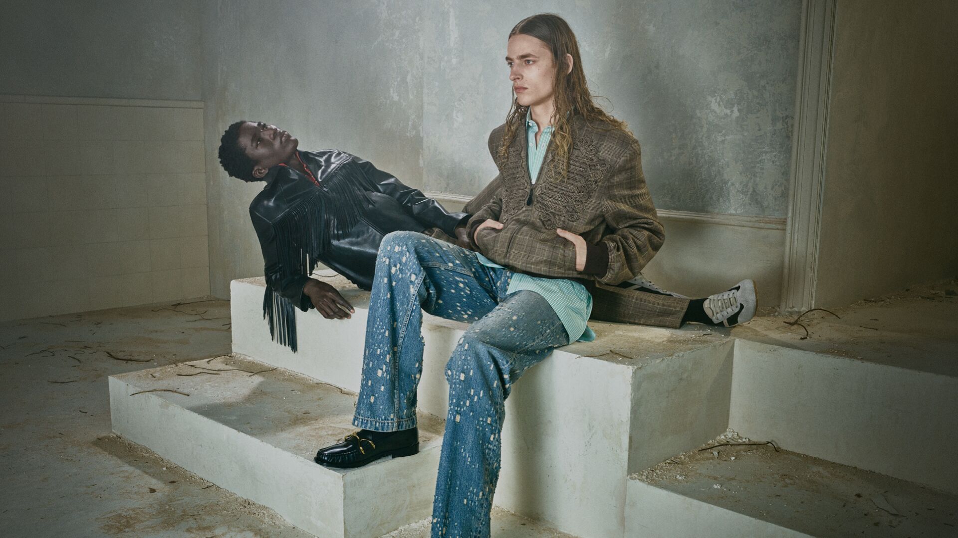 Men's McQueen denim and outerwear