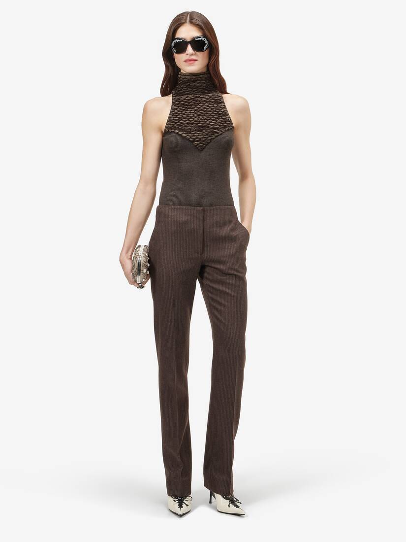 Knit Feathers Top | Alexander McQueen - image 2