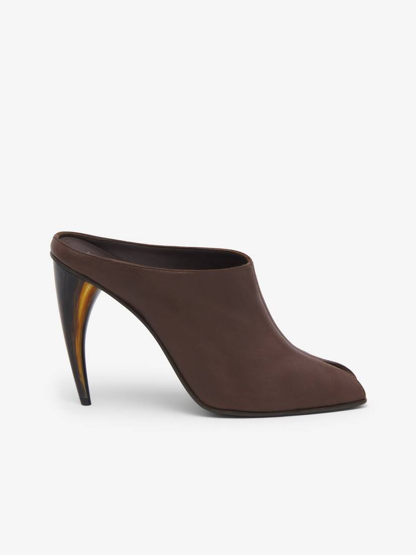 Horn Heel Mule | Alexander McQueen - image 1