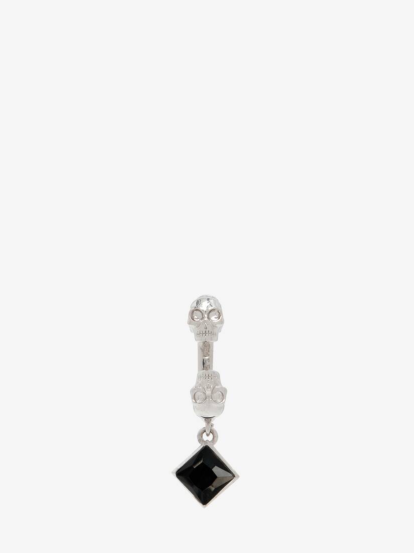 Twin Skull Earring