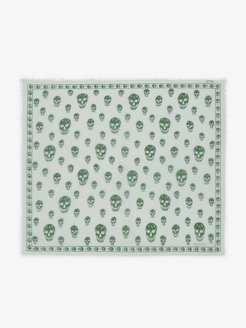 Foulard Classic Skull | Alexander McQueen - image 1