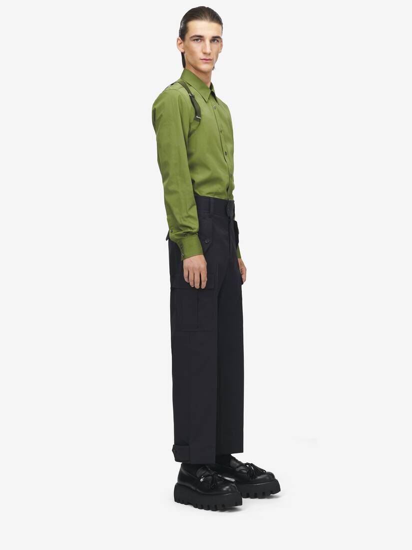 McQueen Logo Harness Shirt | Alexander McQueen - image 3