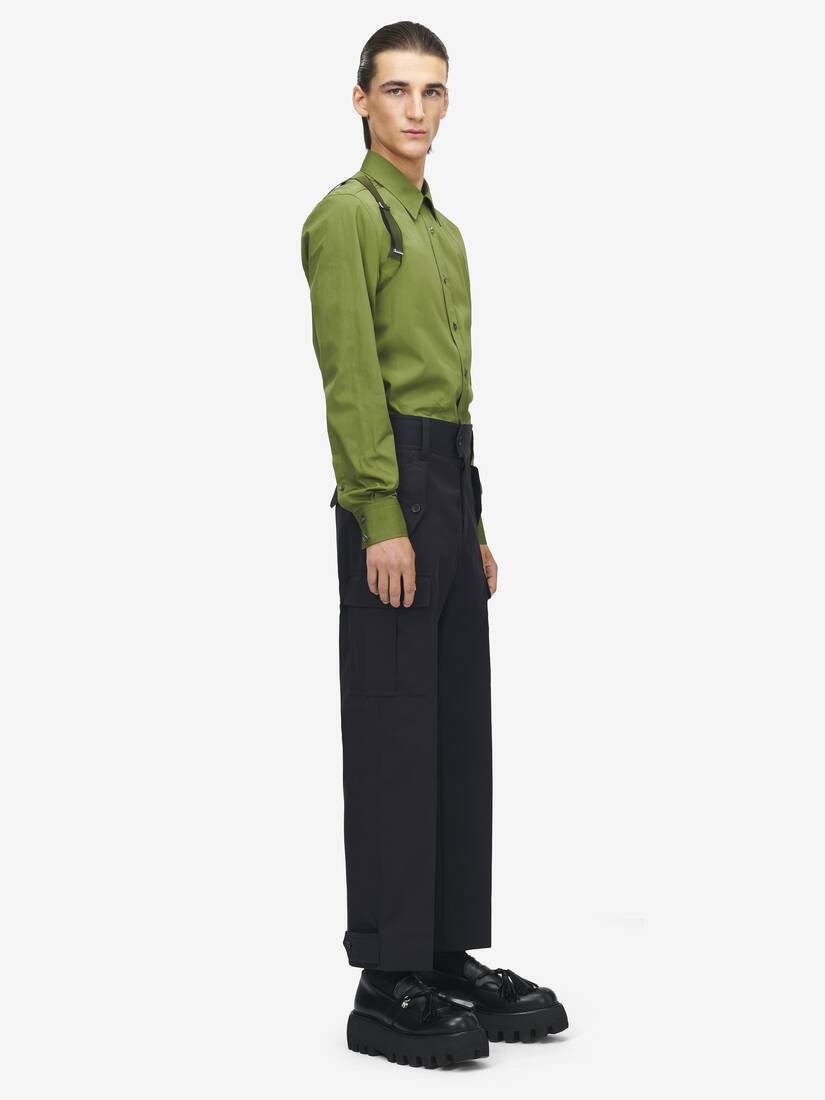 McQueen Logo Harness Shirt | Alexander McQueen - image 3