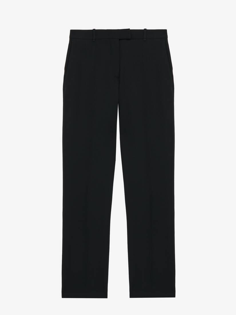 Cropped Tailored Trousers | Alexander McQueen - image 1