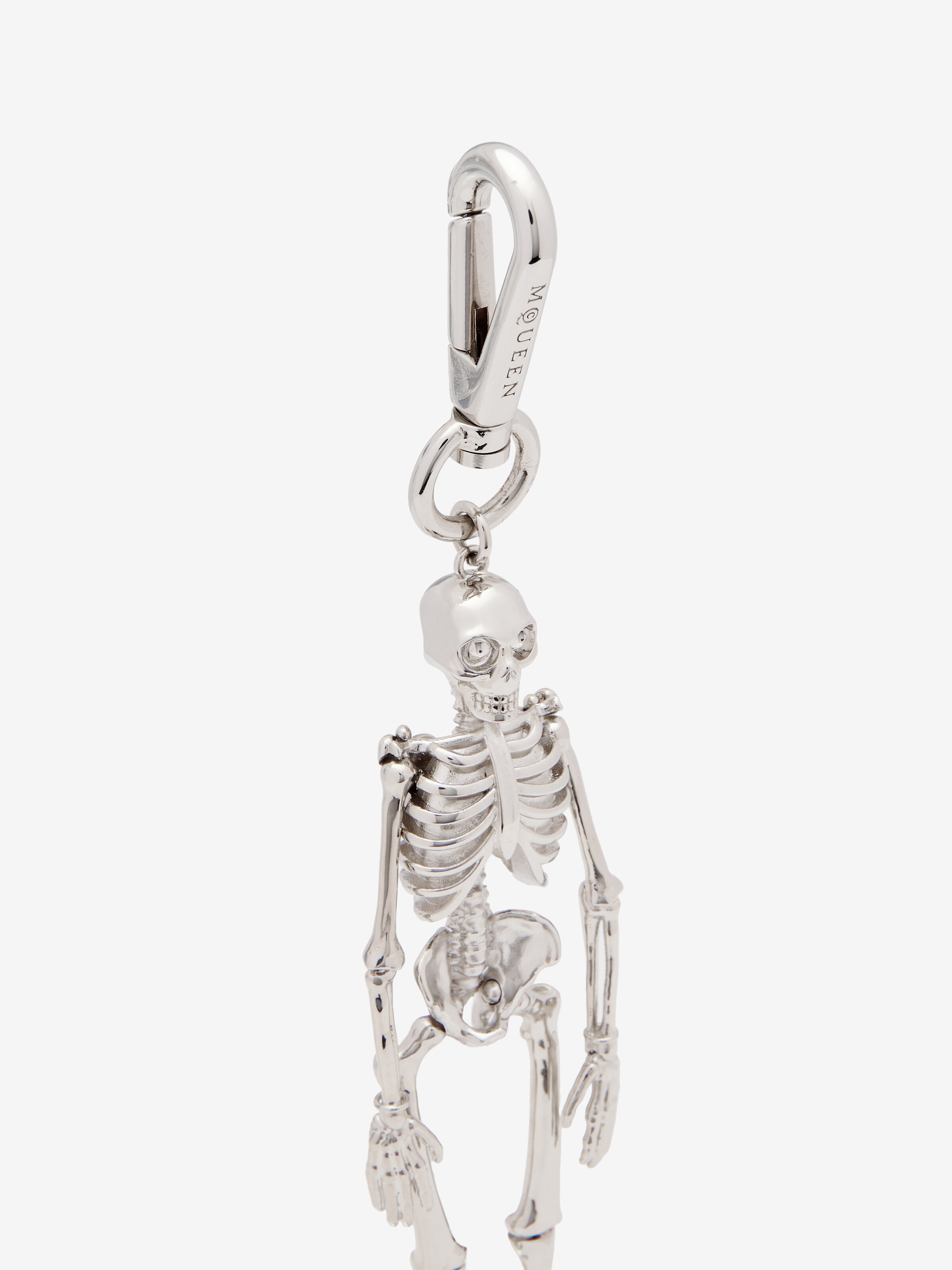 Charm Dancing Skeleton pour Homme en Finition argent in Laiton | Alexander McQueen - image 2