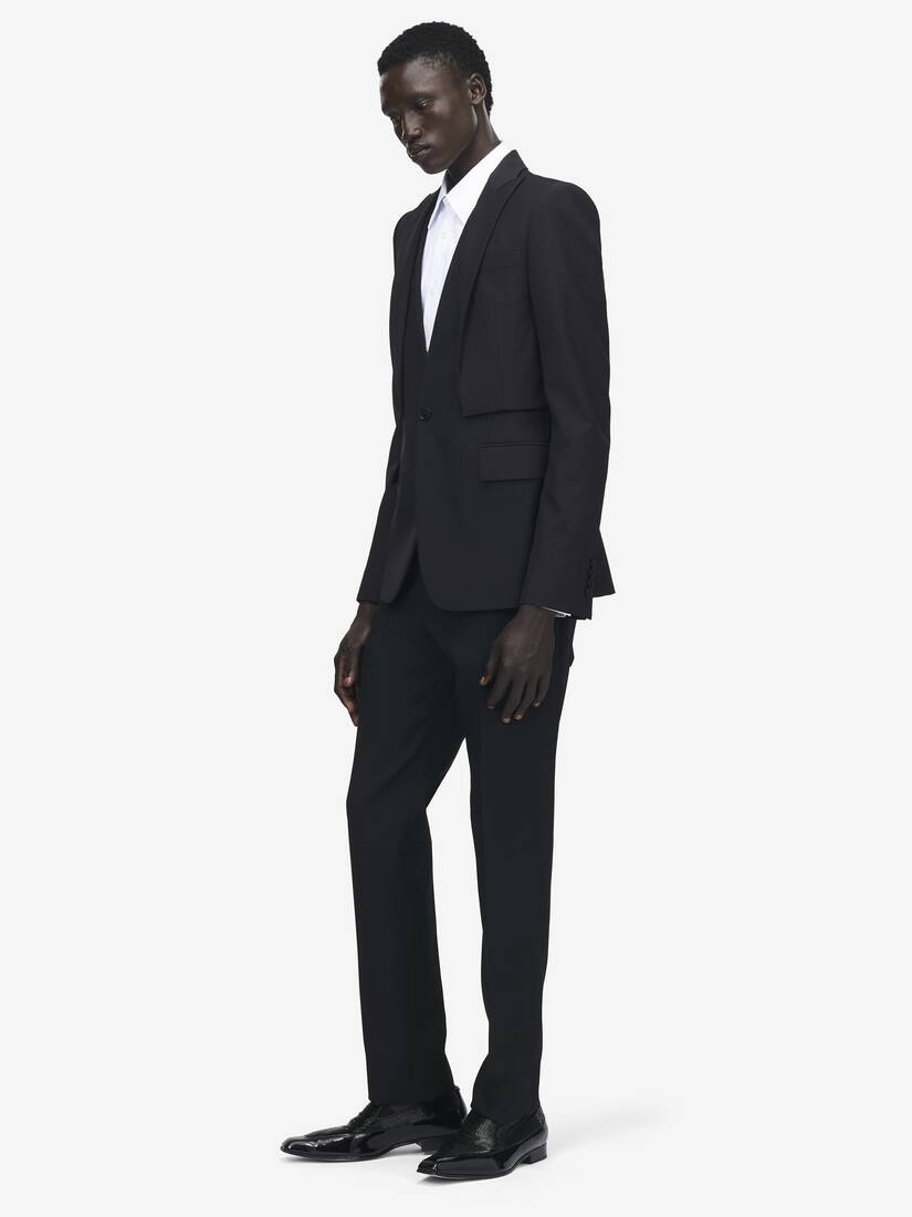 Trompe-l'œil Single-breasted Jacket | Alexander McQueen - image 3