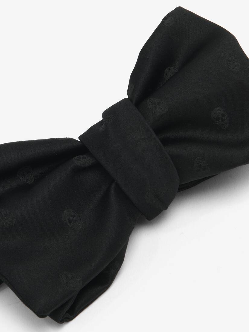 Frayed Detail Bow Tie