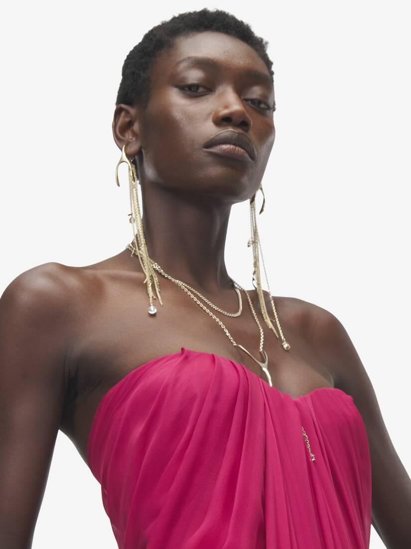 Bustier Evening Dress | Alexander McQueen - image 5