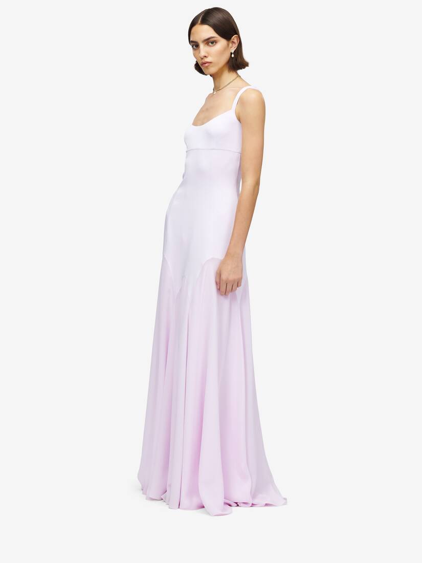 Abendkleid aus Satin