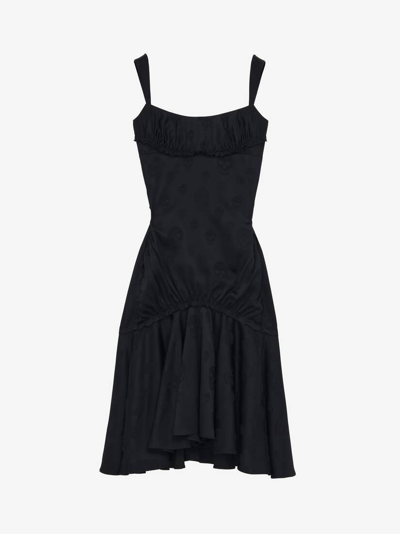 Skull Jacquard Midi Dress | Alexander McQueen - image 1