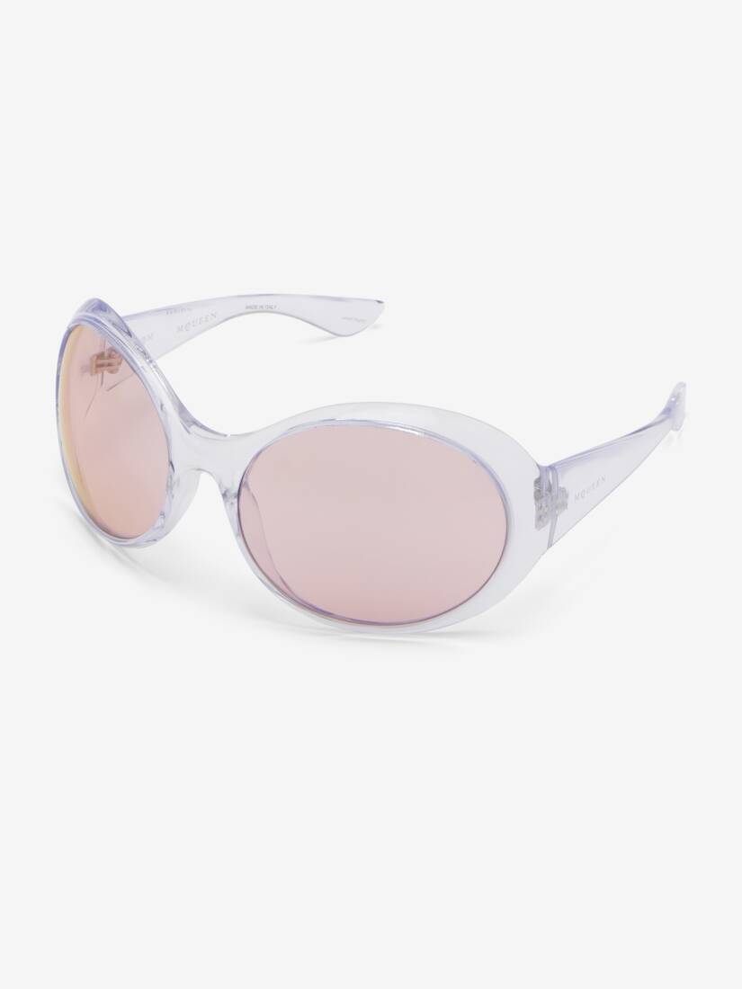 Kate圆框太阳眼镜 | Alexander McQueen - image 3