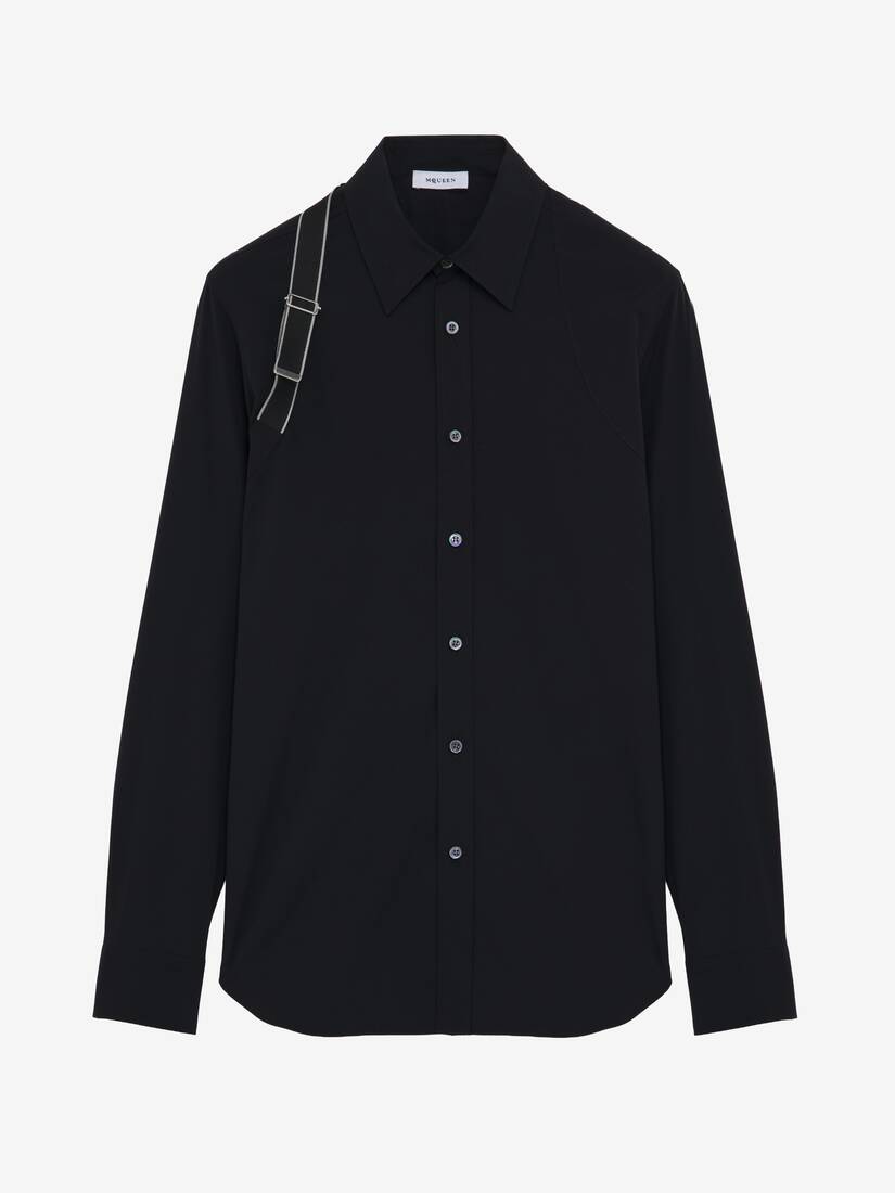 McQueen Logo Harness Shirt | Alexander McQueen - image 1