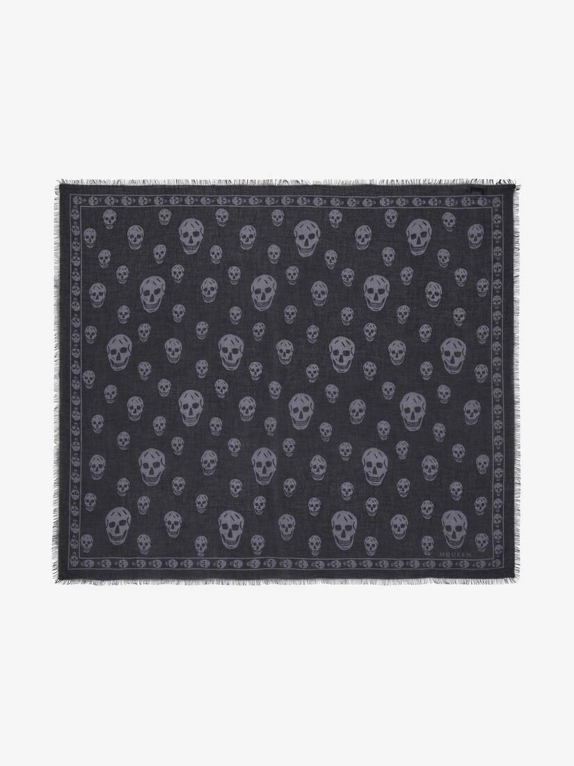 Foulard Classic Skull | Alexander McQueen - image 1
