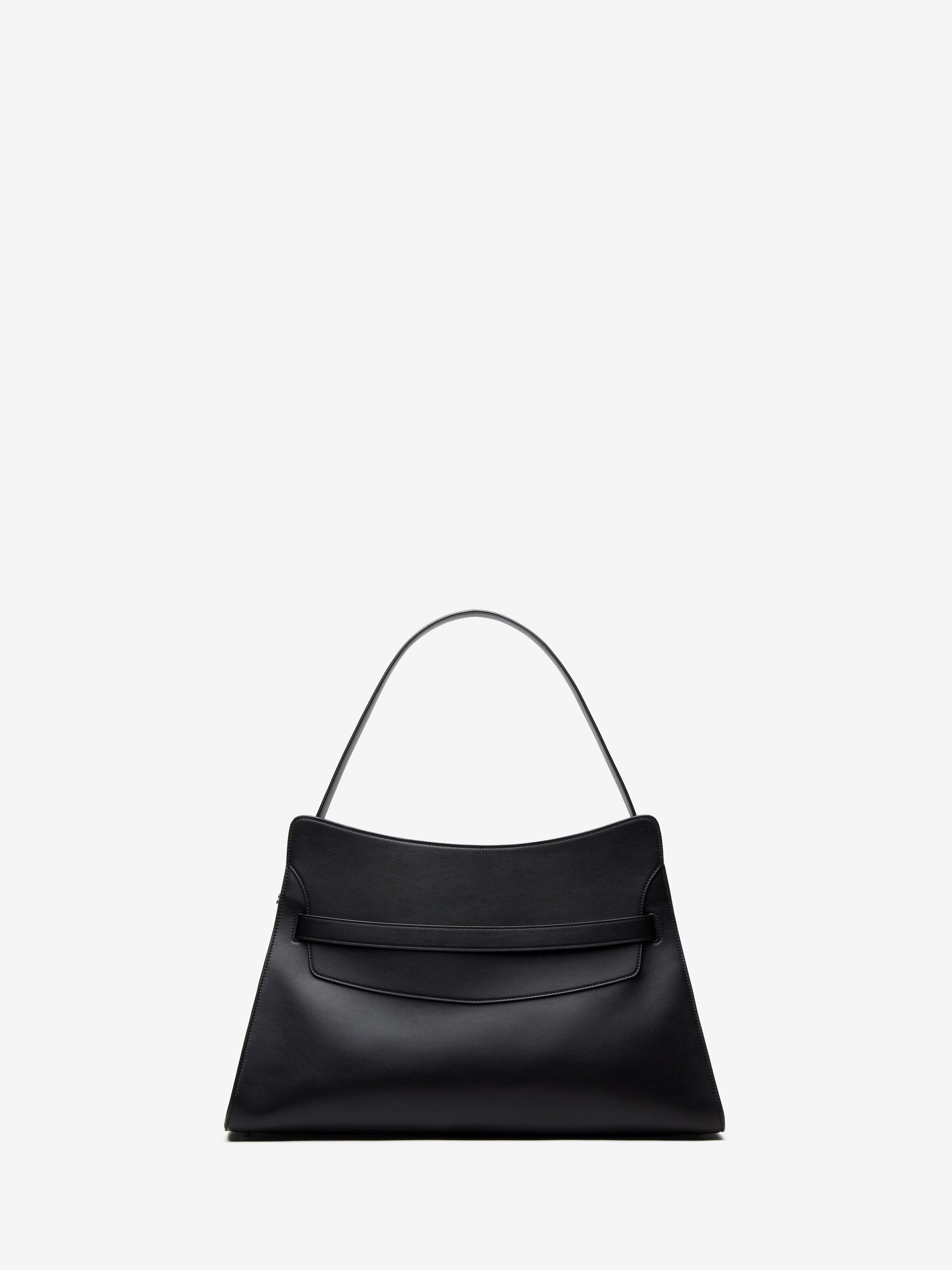 Women's Locke Maxi in Black in Calf Leather | Alexander McQueen - image 4