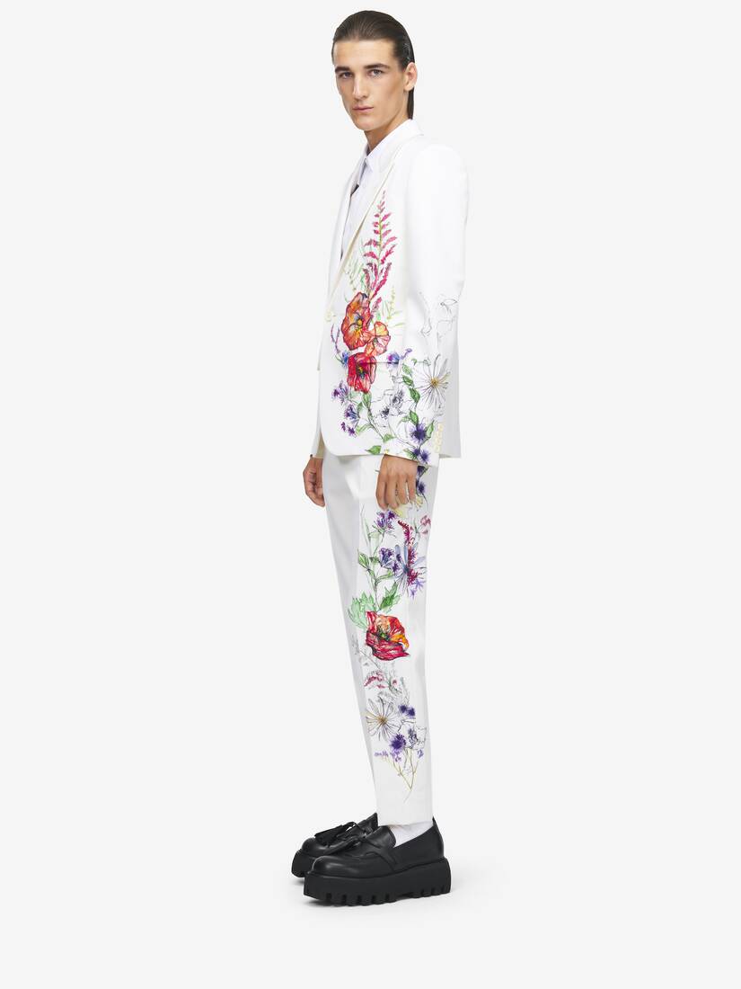 Veste à boutonnage simple Meadow Floral | Alexander McQueen - image 3