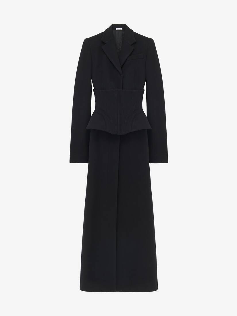 Wool Cashmere Long Coat