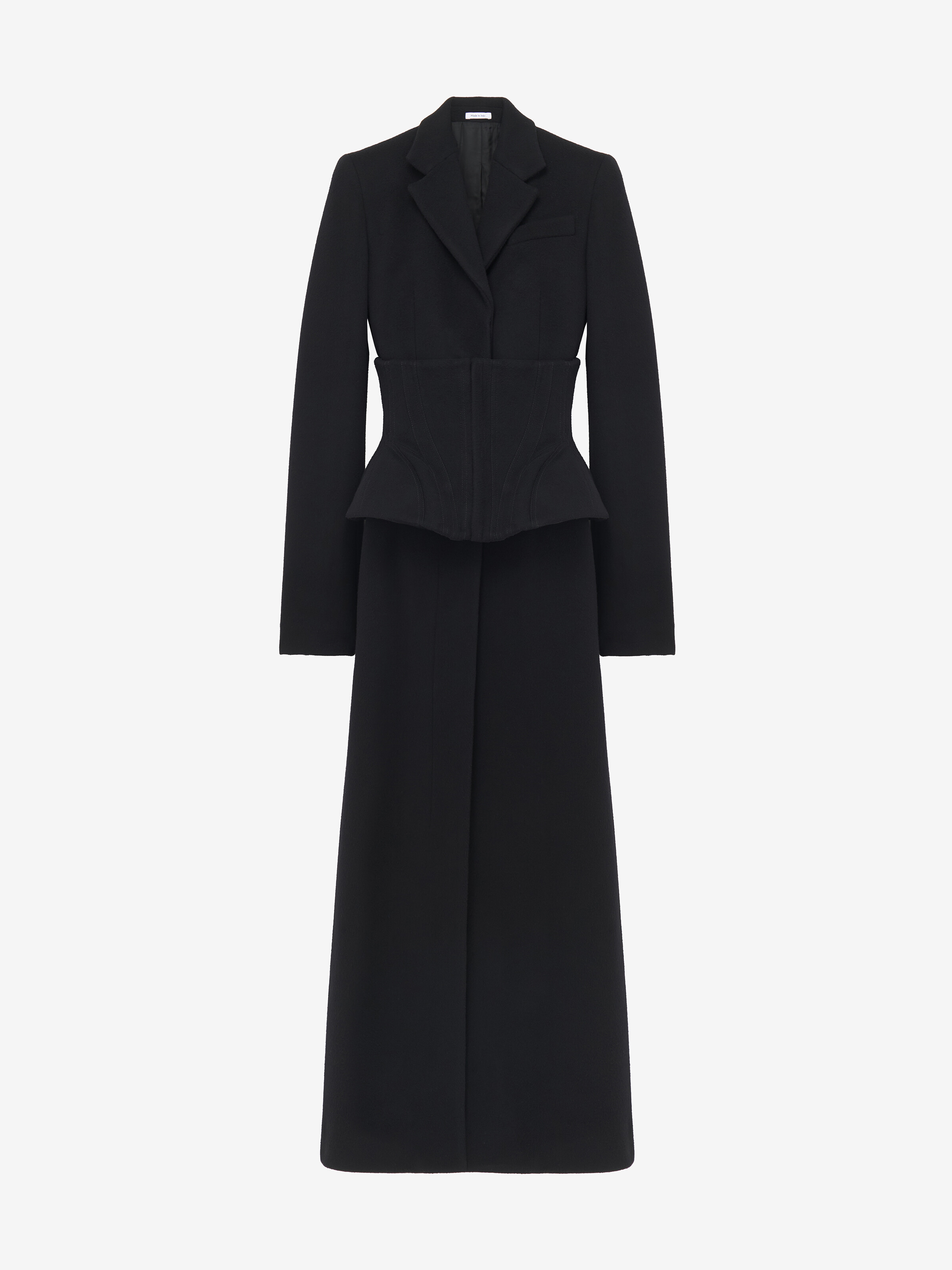 Wool Cashmere Long Coat